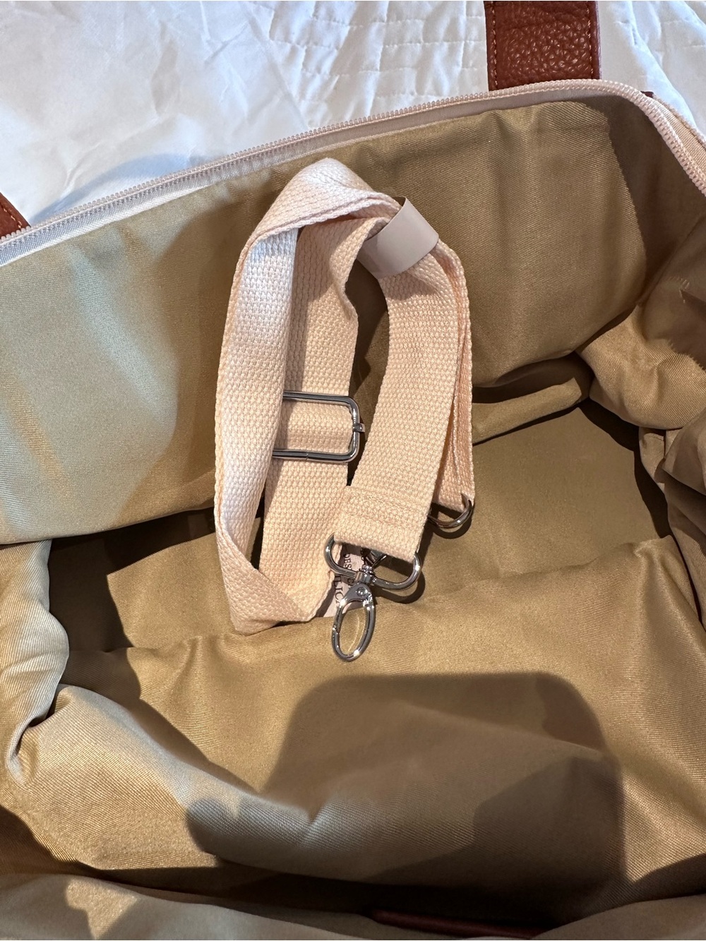 GRAF LANTZ Canvas Travel Weekender Tote NEW $158 - Picture 6 of 12